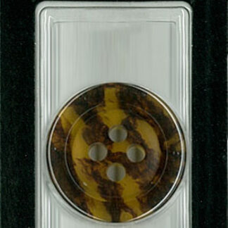Button - 1114 - 28 mm - Tortoise Shell colour - by Dill Buttons