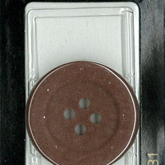 Button - 1131 - 30 mm - Brown - by Dill Buttons of America