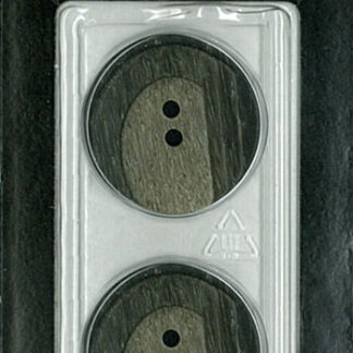 Button - 1193 - 23 mm - Brown - by Dill Buttons of America