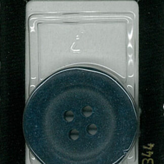 Button - 1344 - 30 mm - Dark Blue - by Dill Buttons of America