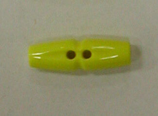 Button - 25 mm - Yellow - Toggle - Dill Buttons