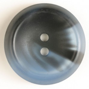 Polyester Button - 38mm - Blue - Tubes