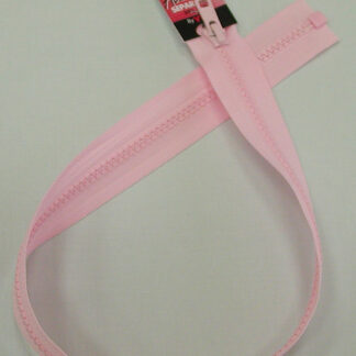 Zipper - 22" Vislon - Baby Pink - Activewear Separating