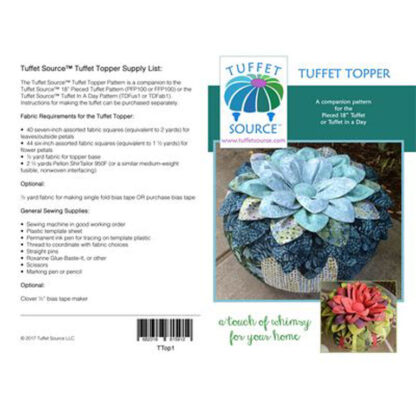 Patterns - Tuffet Topper Pattern - Tuffet Source