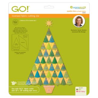 AccuQuilt GO! - Cutting Die - Sparkle Tree - 36" x 48 1/2" Assem