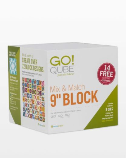 Go! - Qube - Mix & Match 8" Block - 8 Dies Included