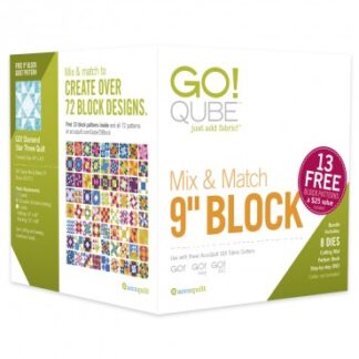 Go! - Qube - Mix & Match 9" Block - 8 Dies Included