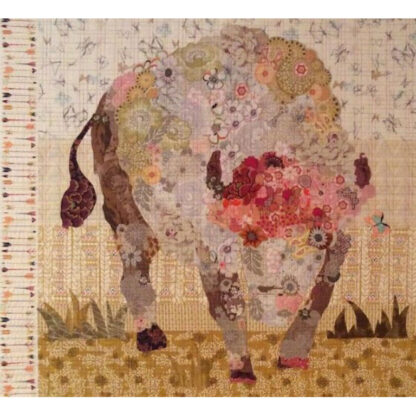 Laura Heine - White Buffalo Collage Quilt - Pattern
