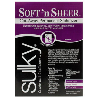 Stabilizer - Sulky - Soft n Sheer - Cut-Away Permanent