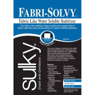 Stabilizer - Sulky - 20in x 36in - Fabric Like Water Soluble