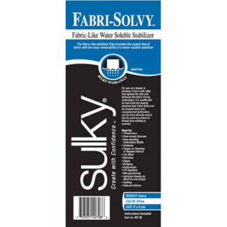 Stabilizer - Sulky - 8in x 9 yds - Fabric Like Water Soluble