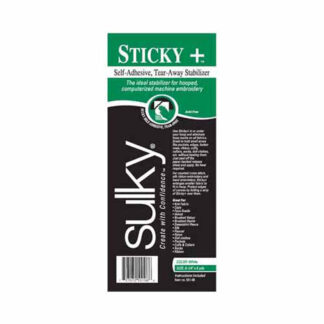 Stabilizer - Sulky - Sticky + - 8.25inx6yd - Self-Adhesiver