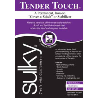 Sulky - Tender Touch - 20inx36in - White