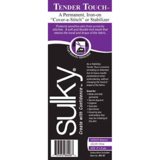 Stabilizer - Sulky - Tender Touch - 8inx9yd - White
