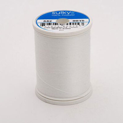 Sulky - Bobbin Thread - 0015 - White - 60wt - 1000m