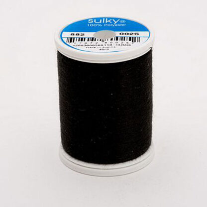 Sulky - Bobbin Thread - 0025 - Black - 60wt - 1000m