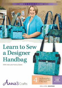 DVD - Learn to Sew a Designer Handbag - Annie's Crafts