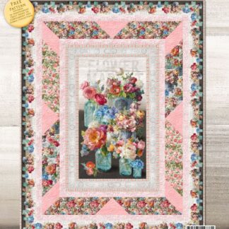 Pattern - Pink Twin Quilt - Free with purchase of Flower Market