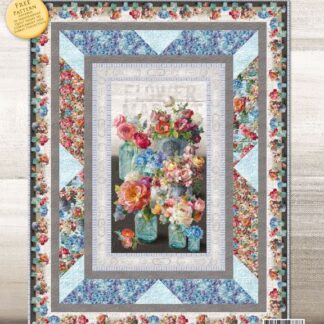 Pattern - Blue Twin Quilt - Free with purchase of Flower Market