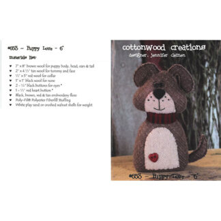 CottonWood Creations - Puppy Love Pincushion - CWC653