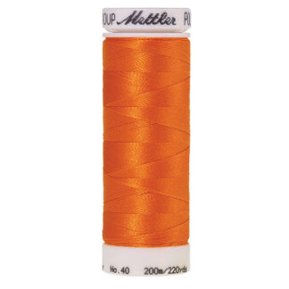 Mettler - PolySheen - 3406 - 1102 - Pumpkin - 40wt - 200m