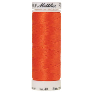 Mettler - PolySheen - 3406 - 1300 - Tangerine - 40wt - 200m