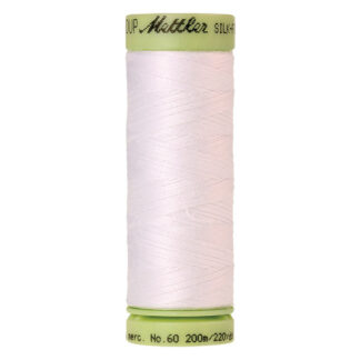 Mettler - Silk-Finish Cotton - 2000 - White - 60wt - 200m
