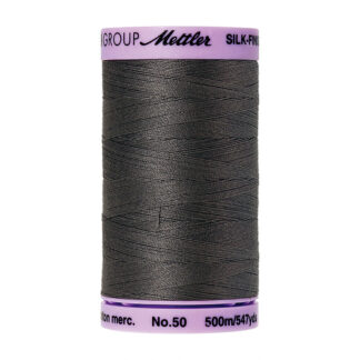 Mettler - Silk-Finish Cotton - 416 - Dark Charcoal - 50wt - 500m