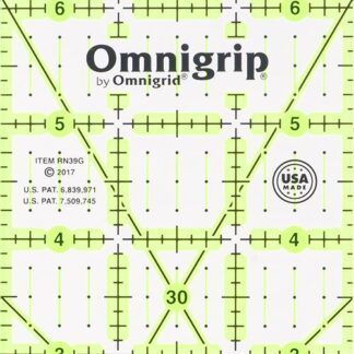Ruler - Omnigrip - 3" x 9" - Non-Slip Ruler