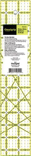 Ruler - Omnigrip - 2 1/2" X 12 1/2"