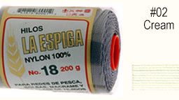 Nylon cording - 400 - 02 - Cream - La Espiga - PKG