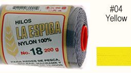 Nylon cording - 400 - 04 - Yellow - La Espiga - PKG
