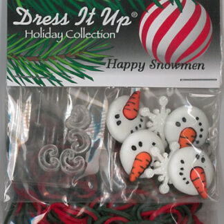 Rubber Band Kit - Dress It Up - Happy Snowmen