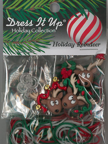 Rubber Band Kit - Dress It Up - Holiday Reindeer