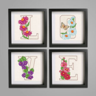 ED - 80181CD - Floral Alphabet - OESD