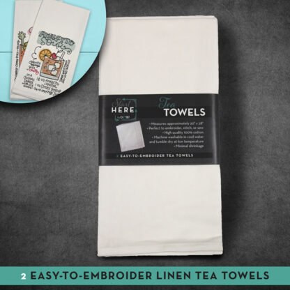 Blanks - Tea Towels - White - OESD