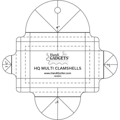 HQ - Ruler - Multi Clamshells - HG00623