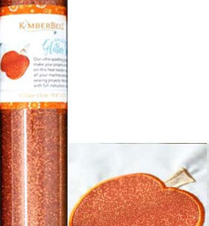 Kimberbell - HTV - Applique Glitter Sheet - KDKB139 - Copper