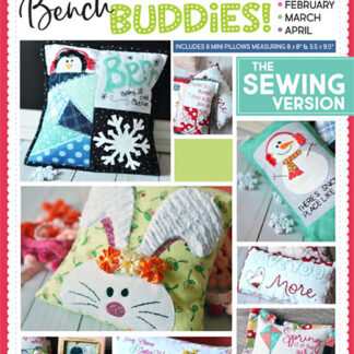 Patterns - Bench Buddies Jan to Apr - Sewing Version - Kimberbel