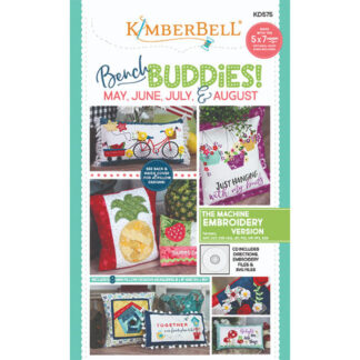 Bench Buddies May to August  - KD575  - Kimberbell  - CD