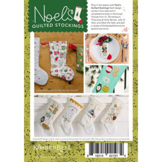 ED - Noels Quilted Stockings - KD593 - Kimberbell