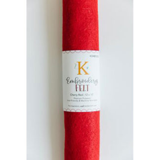 Kimberbell - Embroidery Felt - Cherry Red - KDKB1232