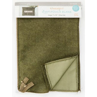 Blanks - Zipper Pouch - Large Olive - KDKB228 - Kimberbell