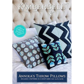 ED - Annikas Throw Pillows - KD596 -  Kimberbell