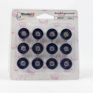 WonderFil - DecoBob L - 301 - Navy - 80wt - 101m