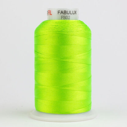 WonderFil - Fabulux - FBL-02 - Neon Lime - 40wt - 2743m