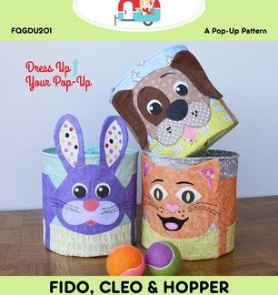 Pattern - Fido, Cleo & Hopper Pop-Up Decorations - #FQGDU201 - T