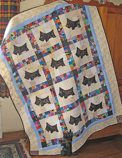 ScrapTherapy - 219 - Dog Gone Scrappy - 61" x 76" quilt
