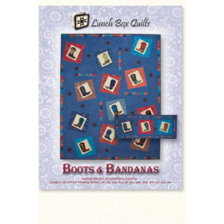 Boots & Bandanas - Applique Designs - Lunch Box Quilts