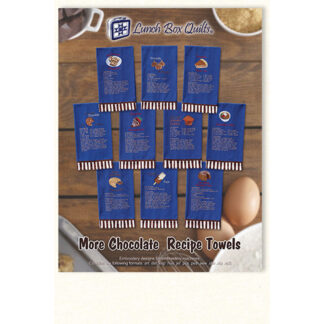 ED - Chocolate Recipe Towels - Lunch Box Quilts